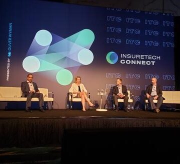 Image of speakers at the 2019 Insuretech Connect Conference